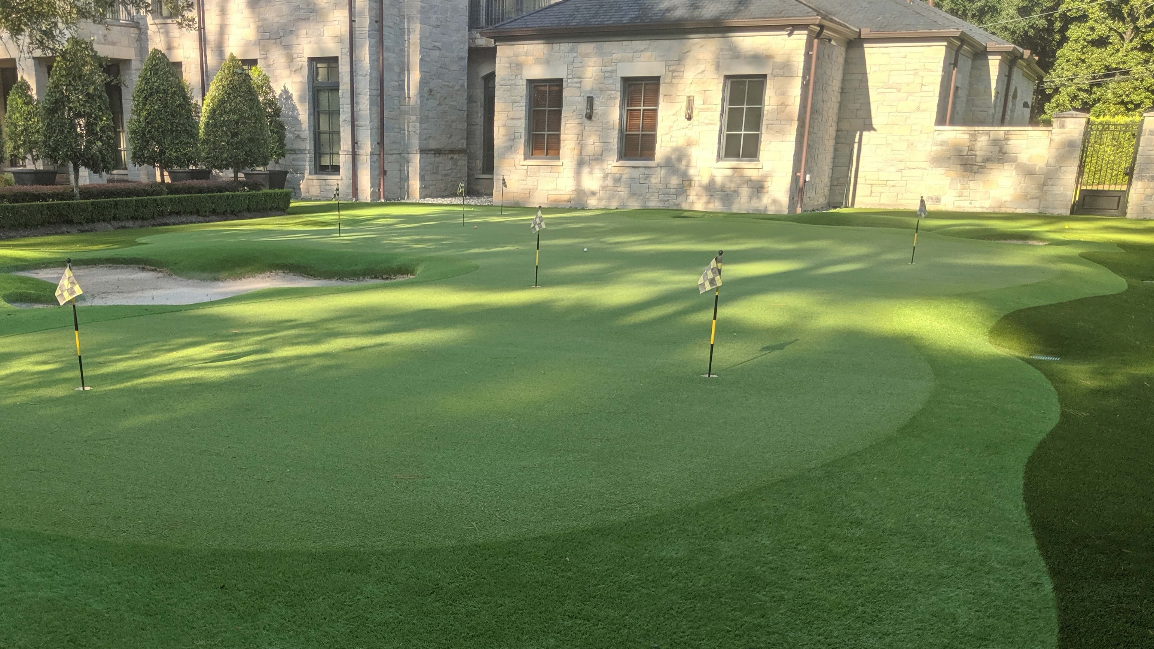 Houston Putting Green Installation