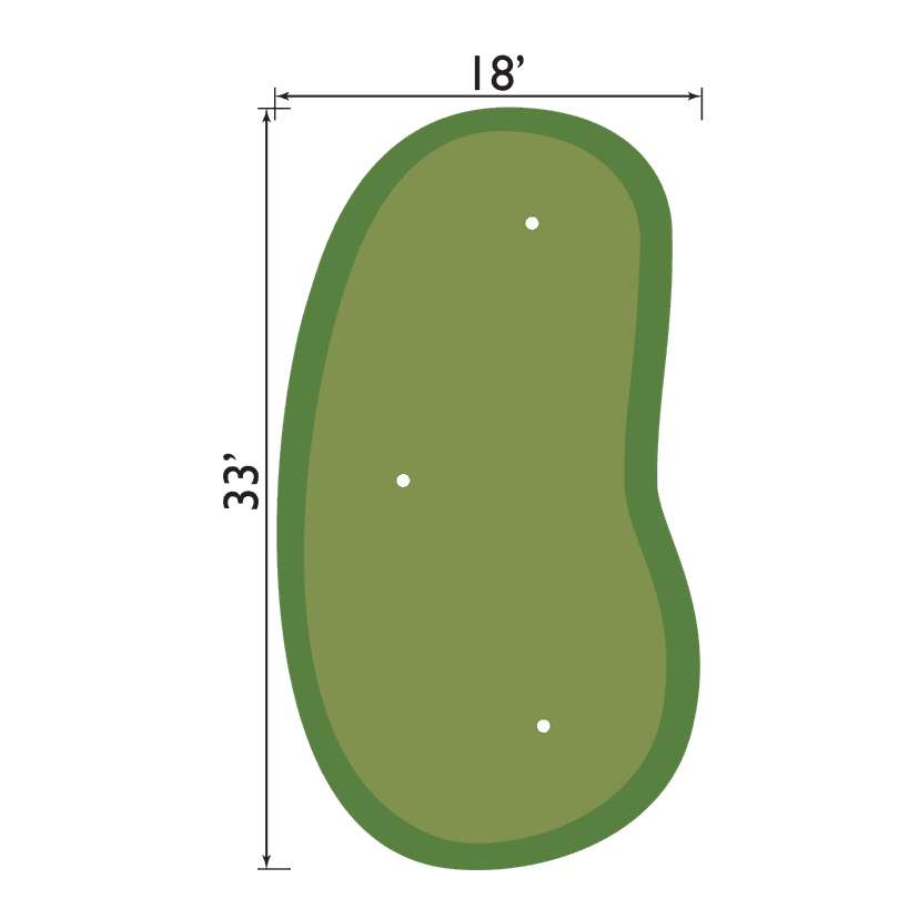 Backyard Putting Green Kit